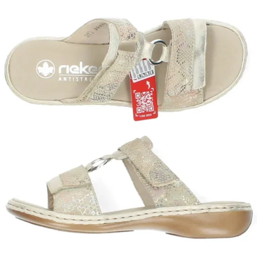 Beige slippers
