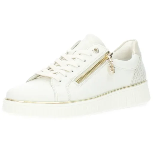 Beige sneakers