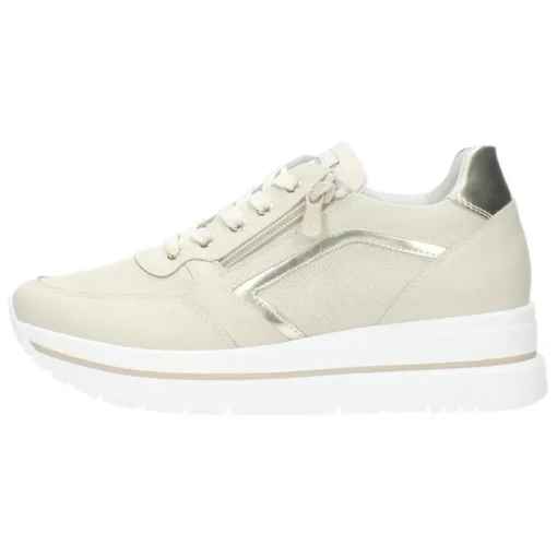 Beige sneakers