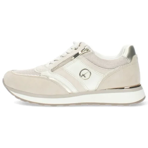 Beige sneakers