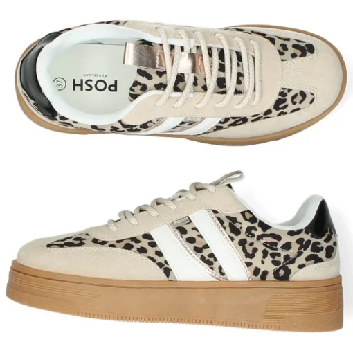 Beige sneakers