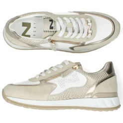Beige sneakers