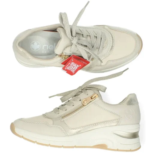 Beige sneakers