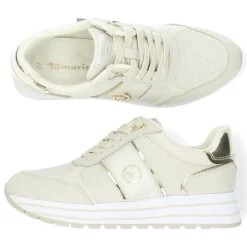 Beige sneakers