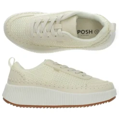 Beige sneakers