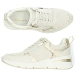 Beige sneakers