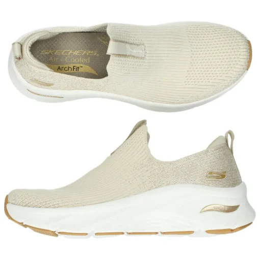 Beige sneakers