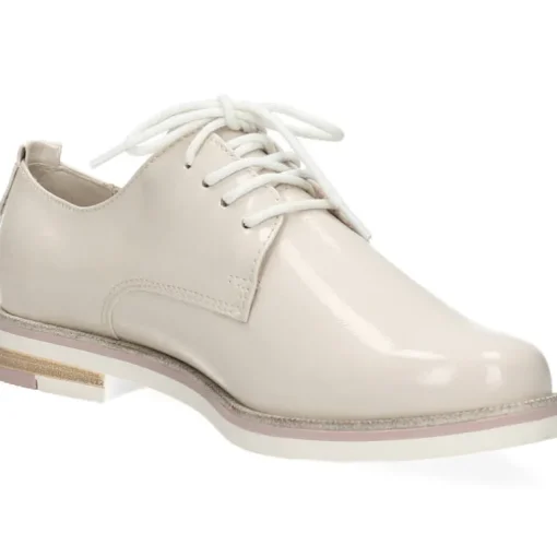 Beige veterschoenen