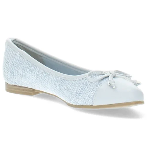 Blauwe ballerina's