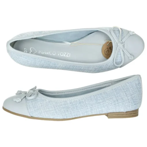 Blauwe ballerina's