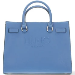 Blauwe handtas