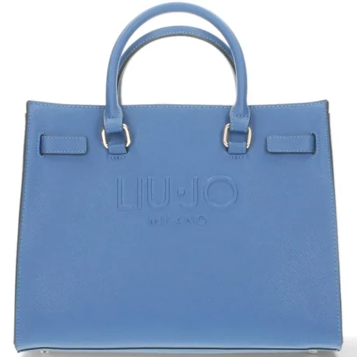 Blauwe handtas