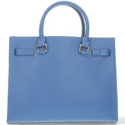 Blauwe handtas