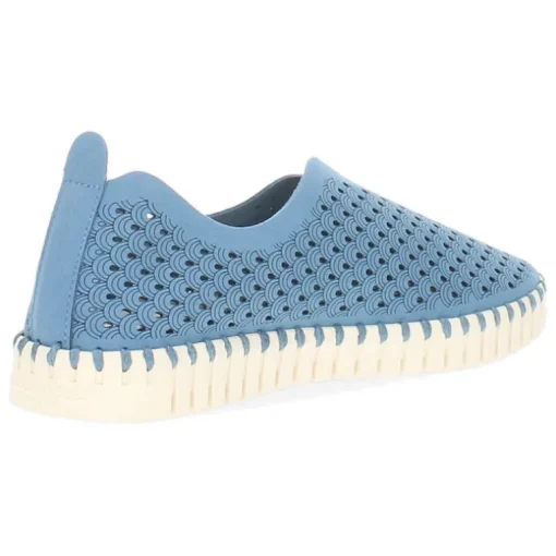 Blauwe instappers