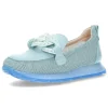 Blauwe loafers