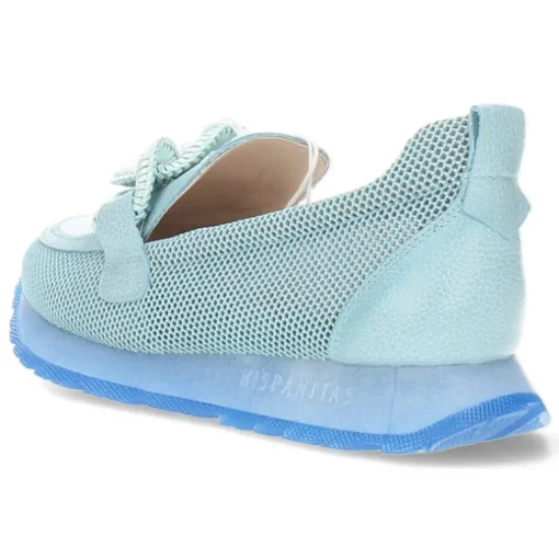 Blauwe loafers