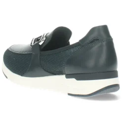 Blauwe loafers