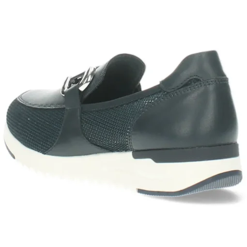 Blauwe loafers