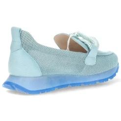 Blauwe loafers