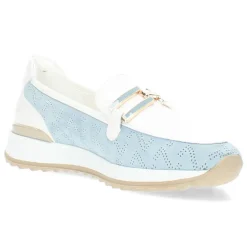 Blauwe loafers