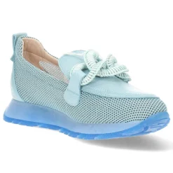 Blauwe loafers