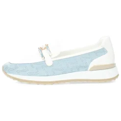 Blauwe loafers