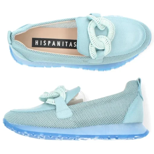 Blauwe loafers