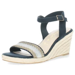 Blauwe sandalen