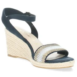 Blauwe sandalen