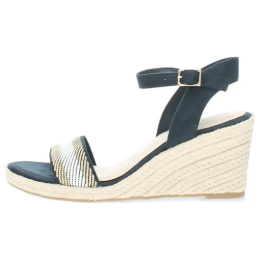 Blauwe sandalen