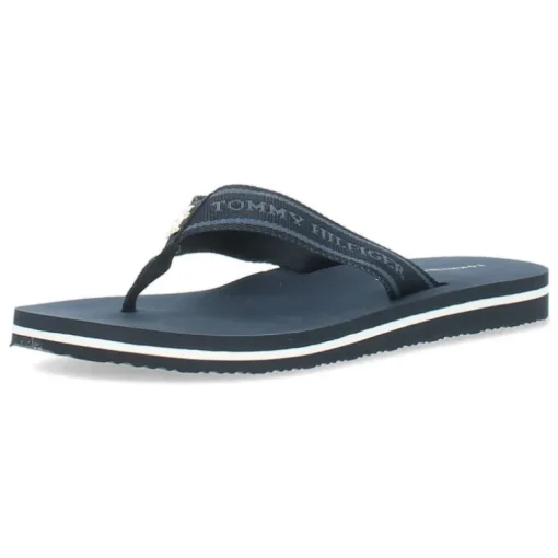 Blauwe slippers