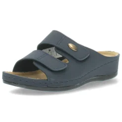 Blauwe slippers