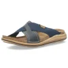 Blauwe slippers