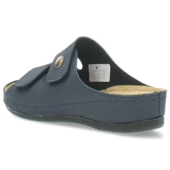 Blauwe slippers
