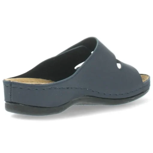 Blauwe slippers