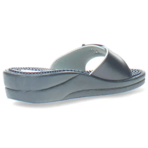Blauwe slippers
