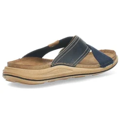 Blauwe slippers