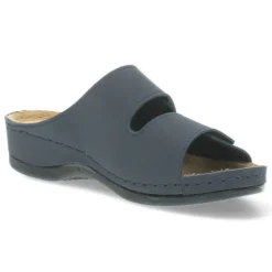 Blauwe slippers