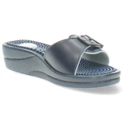 Blauwe slippers