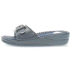 Blauwe slippers