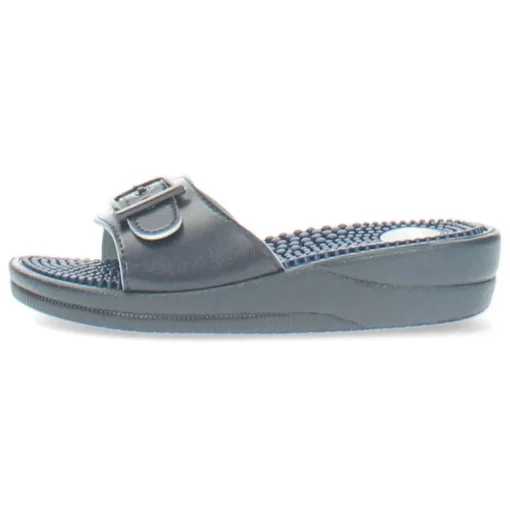 Blauwe slippers