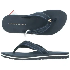 Blauwe slippers