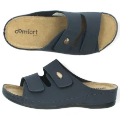 Blauwe slippers