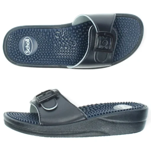 Blauwe slippers