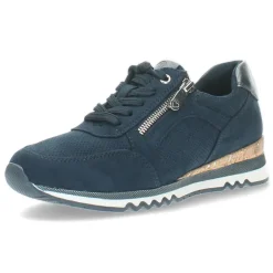 Blauwe sneakers