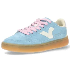Blauwe sneakers