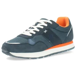 Blauwe sneakers