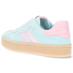 Blauwe sneakers