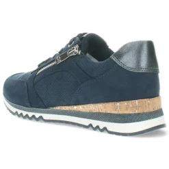 Blauwe sneakers