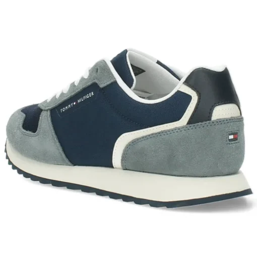 Blauwe sneakers